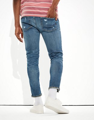 AE AirFlex+ Patched Skinny Cropped Jean