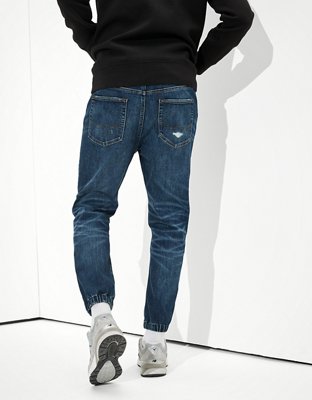 Мужские джинсы American Eagle AE AirFlex+ Patched Denim Jogger — фото 2