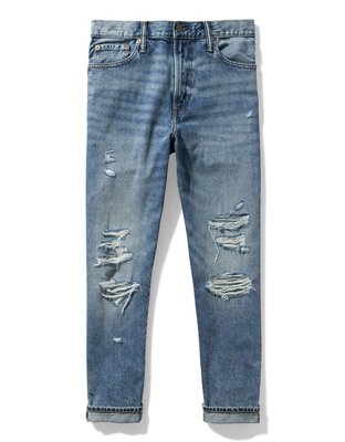 Мужские джинсы American Eagle AE Ripped Loose Cropped Jean — фото 3
