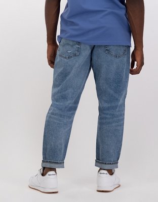 Мужские джинсы American Eagle AE Ripped Loose Cropped Jean — фото 2