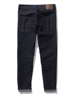 Мужские джинсы American Eagle AE AirFlex+ Cropped Loose Fit Jean — фото 4