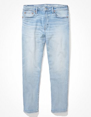 American eagle AirFlex+ Temp Tech Patched Skinny Long Jean Blue