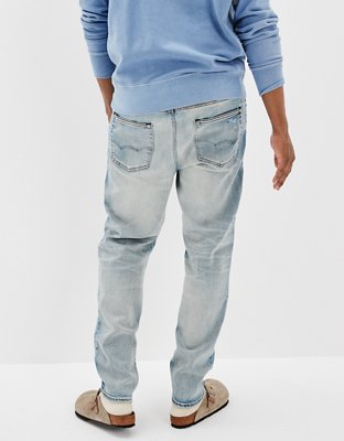Мужские джинсы American Eagle AE AirFlex+ Temp Tech Patched Baggy Jean — фото 2