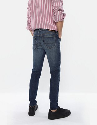 Мужские джинсы American Eagle AE AirFlex 360 Skinny Cropped Jean — фото 2