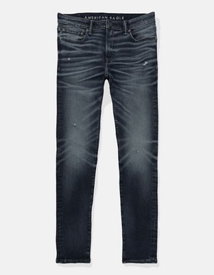 Мужские джинсы American Eagle AE AirFlex+ Ultrasoft Skinny Cropped Jean — фото 3