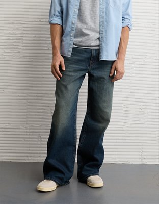 AE Flex+ TENCEL™ Fibers Baggy Flare Jean | American Eagle