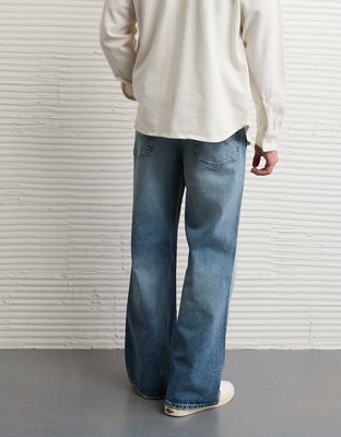AE AirFlex+ TENCEL™ Fibers Baggy Flare Jean | American Eagle