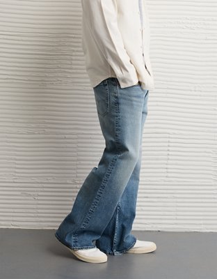 AE AirFlex+ TENCEL™ Fibers Baggy Flare Jean | American Eagle