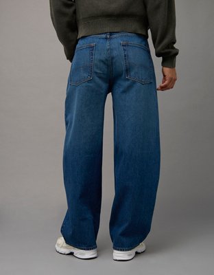 AE Cropped Baggy Barrel Jean