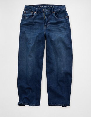 AE Cropped Baggy Barrel Jean