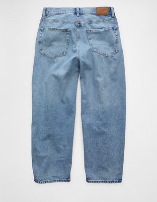 AE Cropped Baggy Barrel Jean