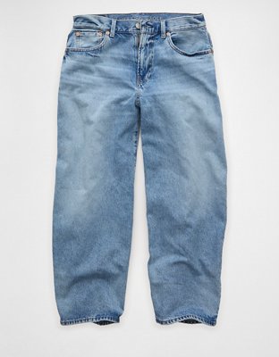 AE Cropped Baggy Barrel Jean