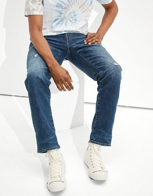 AE AirFlex+ Ripped Athletic Straight Jean