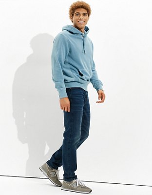 Мужские джинсы American Eagle AE AirFlex+ Athletic Straight Jean — фото 4