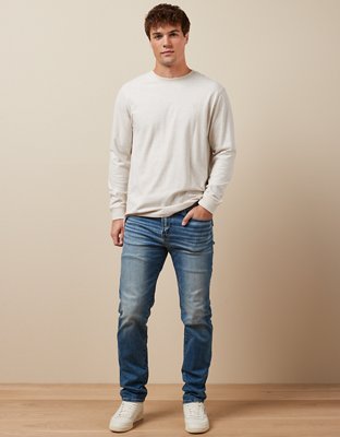 Men's Athletic Straight Jeans