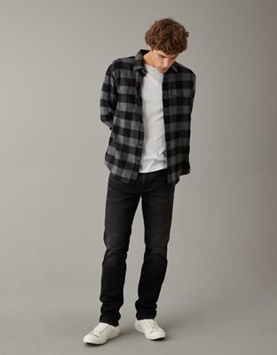 Grey jeans best sale mens american eagle