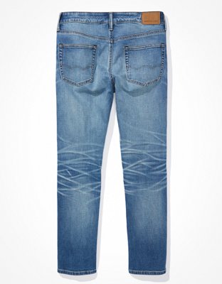 AE AirFlex+ Distressed Athletic Straight Jean