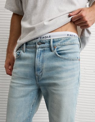 Jean à coupe droite athlétique en fibres TENCEL™ EasyFlex+ AE