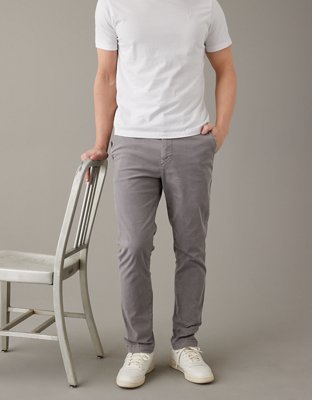 AE Flex Slim Lived-In Khaki Pant