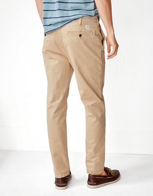 AE Flex Slim Lived-In Khaki Pant