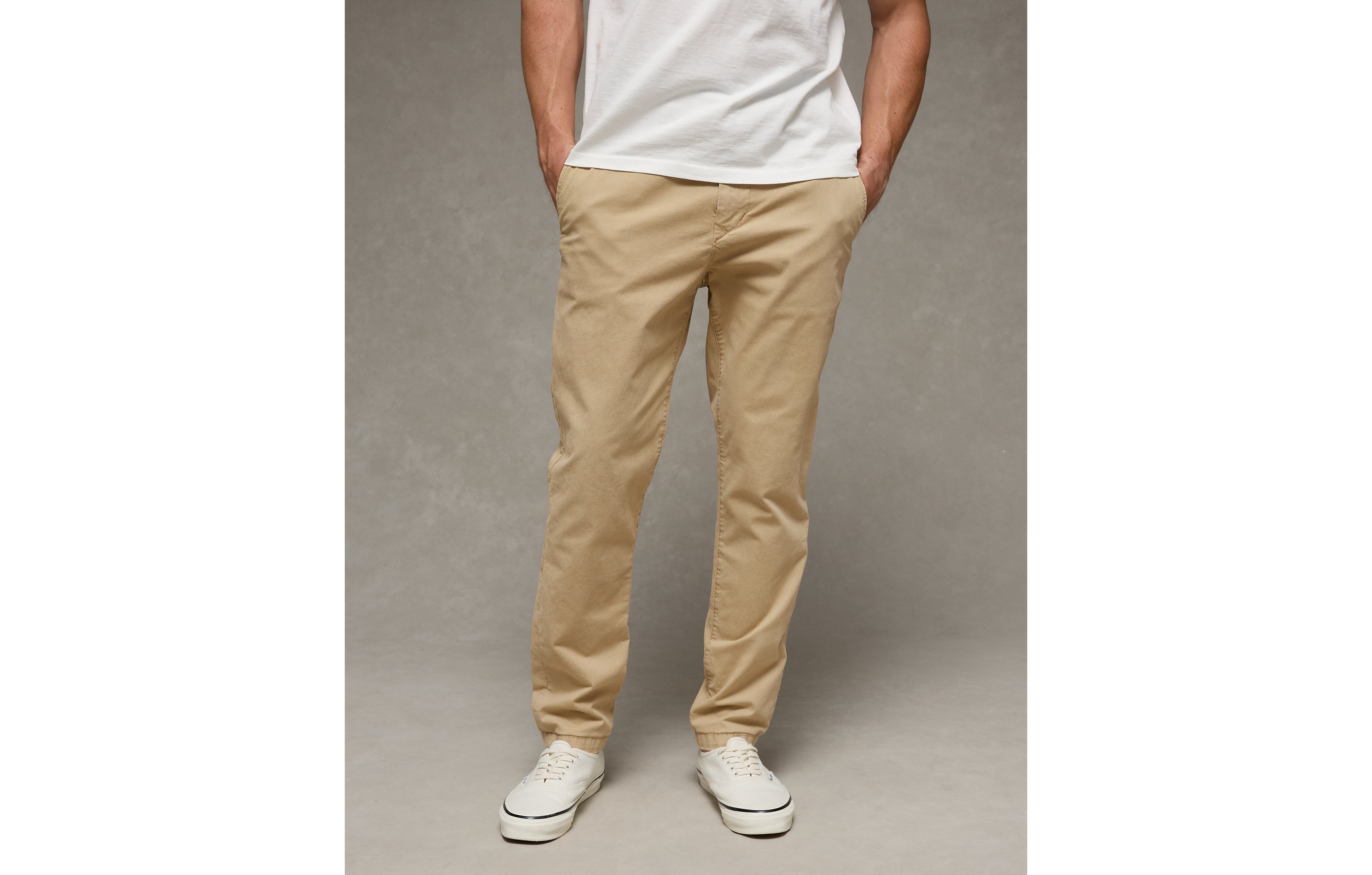 AE Flex Slim Lived-In Khaki Pant