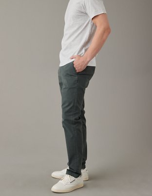 AE Flex Slim Lived-In Khaki Pant