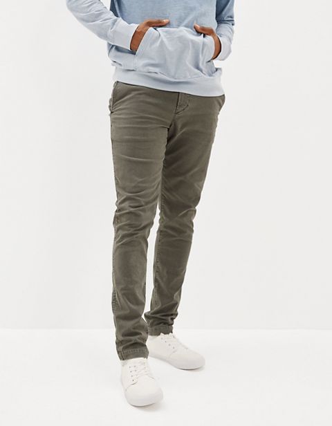 Мужские брюки American Eagle AE Flex Slim Lived-In Khaki Pant