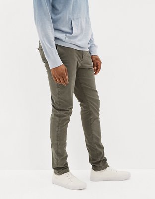 AE Flex Slim Lived-In Khaki Pant