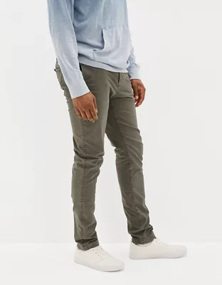 AE Flex Slim Lived-In Khaki Pant