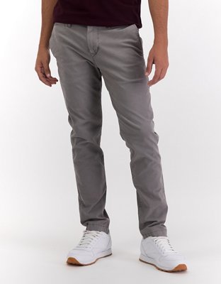 ae flex khaki jogger