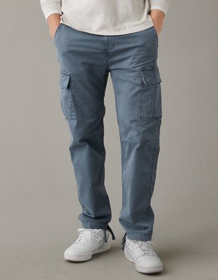 GAP Men's Super Soft Stretch Twill 5 Pocket Slim Fit Pant (Blue