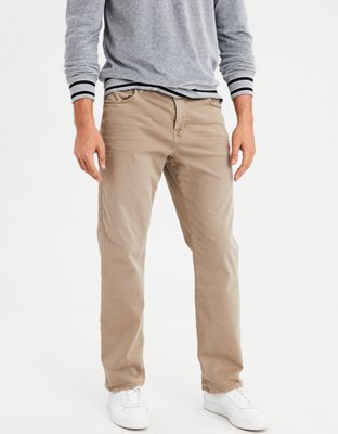 american eagle bootcut khaki pants