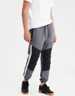 ae gridback fleece jogger
