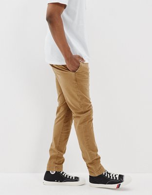 AE Flex Athletic Skinny Khaki Pant desgastado