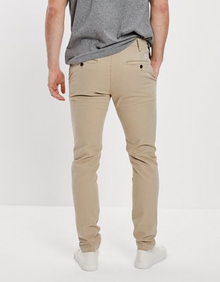 AE Flex Athletic Skinny Khaki Pant desgastado