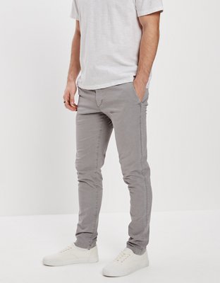 AE Flex Skinny Lived-In Khaki Pant