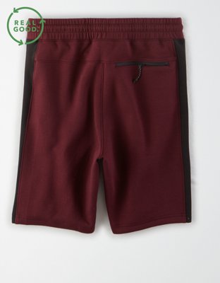 khaki jogger shorts mens