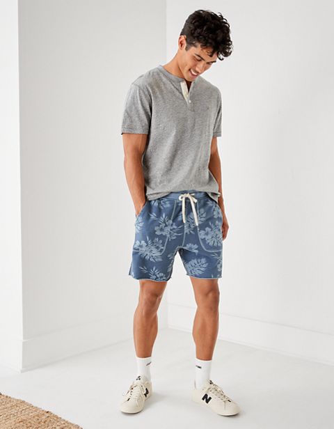 Мужские брюки American Eagle AE 5.5" Bonfire Fleece Jogger Short