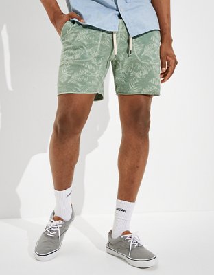 american eagle nylon jogger shorts