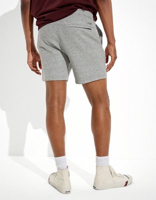 mens jogger shorts with zip pockets