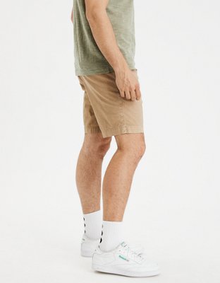 Мужские брюки American Eagle AE Ne(x)t Level Classic 8" Khaki Short — фото 5