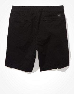 AE 8" Tech Twill Move-Free Khaki Short