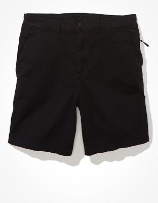 AE 8" Tech Twill Move-Free Khaki Short