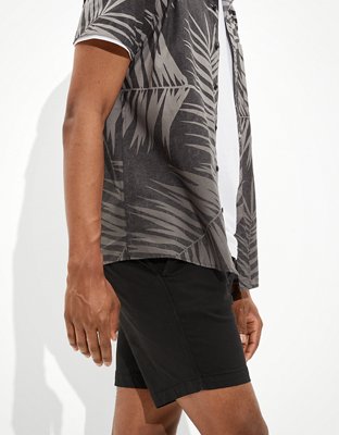 Мужские брюки American Eagle AE Tech Twill 8" Move-Free Khaki Short — фото 4