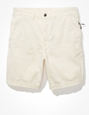 AE 8" Tech Twill Move-Free Khaki Short