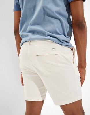 AE 8" Tech Twill Move-Free Khaki Short