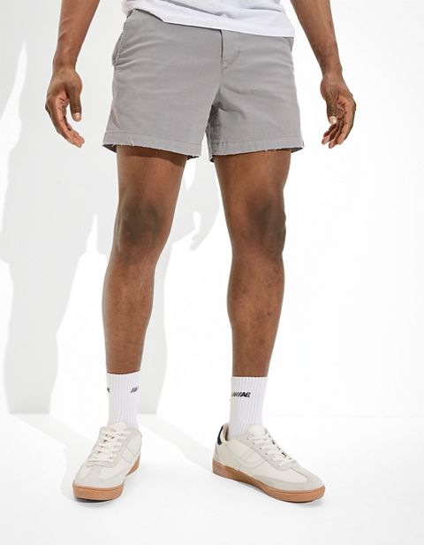 Мужские брюки American Eagle AE Flex 5.5" Lived-In Khaki Short