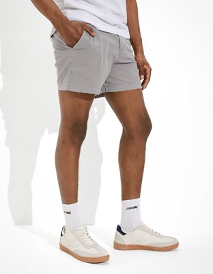 mens blue khaki shorts