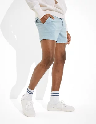 AE Flex 5.5" Lived-In Khaki Short