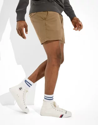 AE Flex 5.5" Lived-In Khaki Short